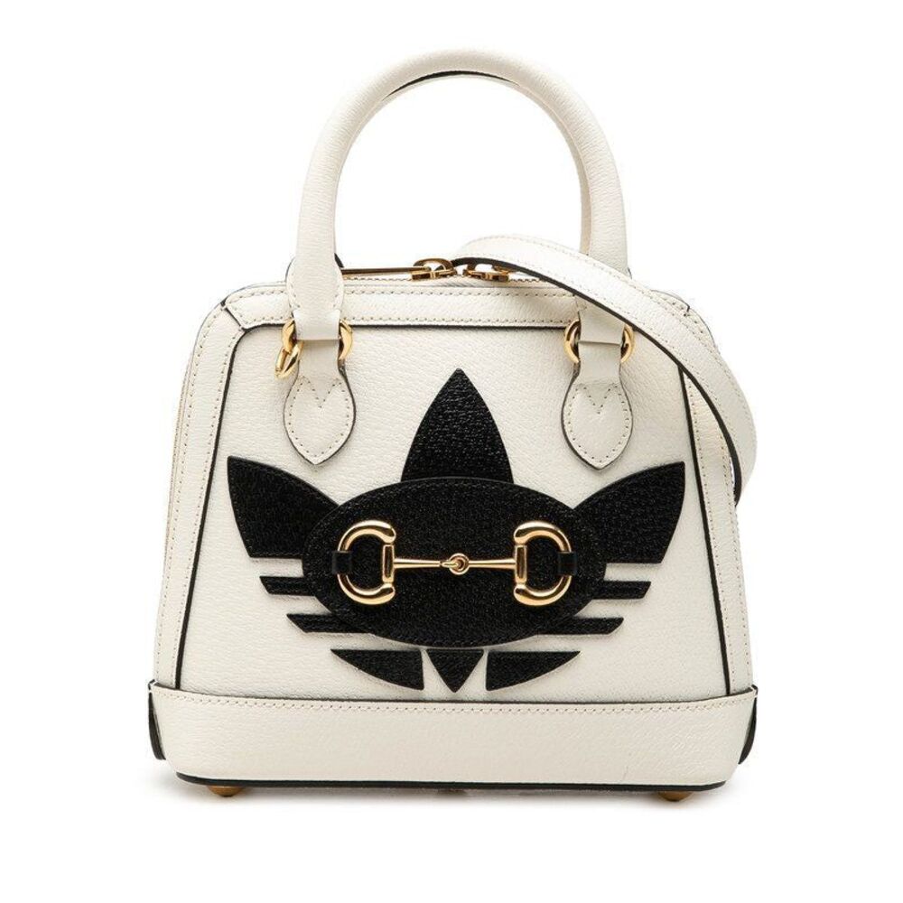 Gucci x Adidas Horsebit 1955 Leather 2way Handbag